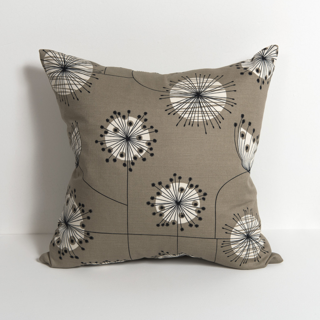 Dandelion Mobile French Grey With White Cushion