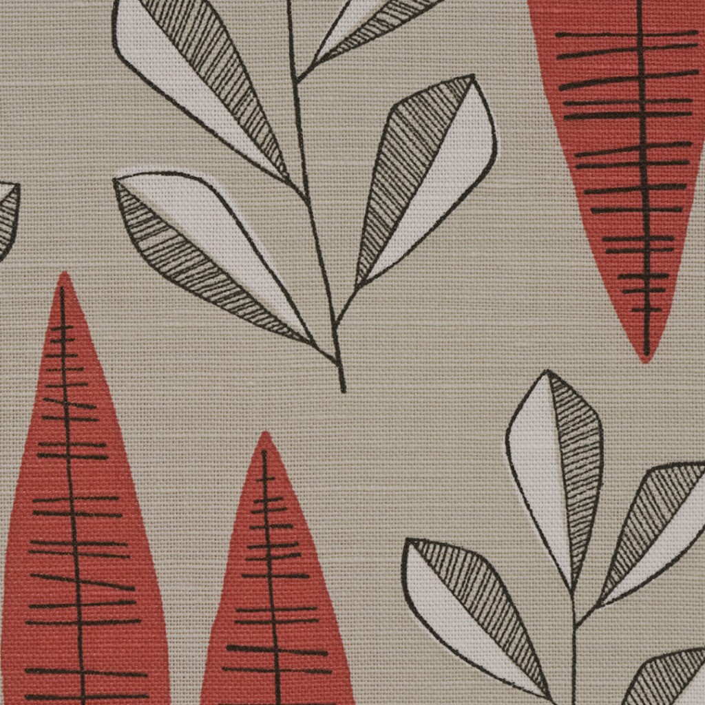 Garden City Putty Rouge Lampshade sample