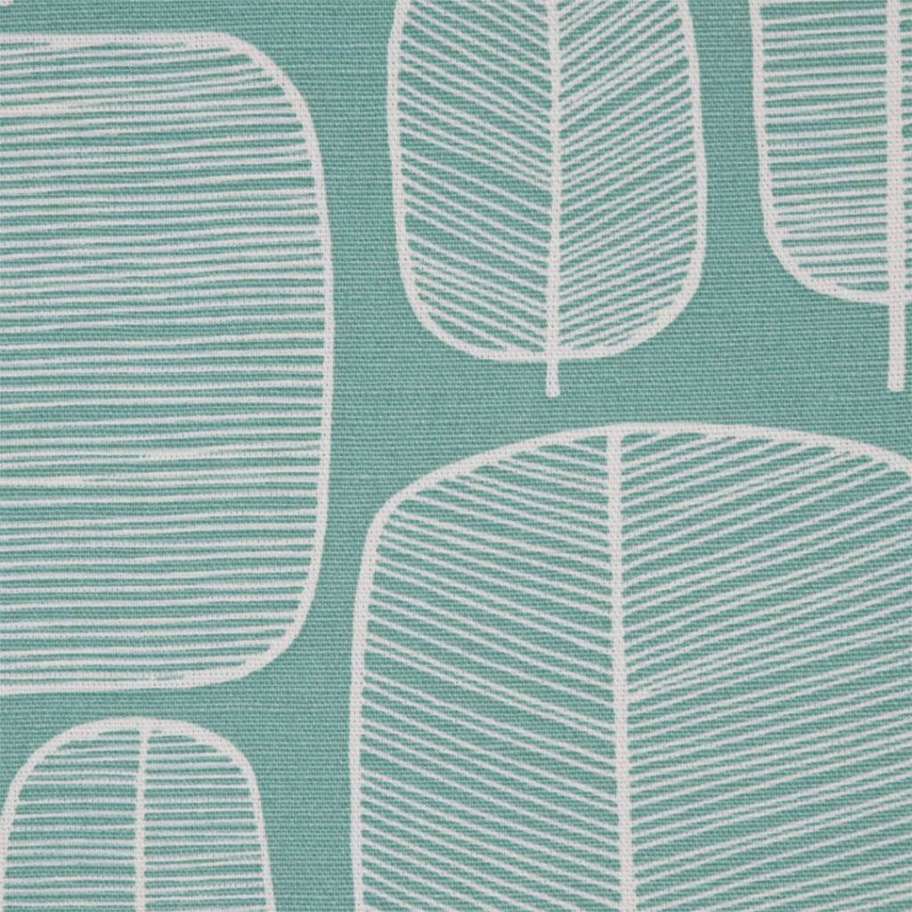 Little Trees Aquamarine Lampshade sample