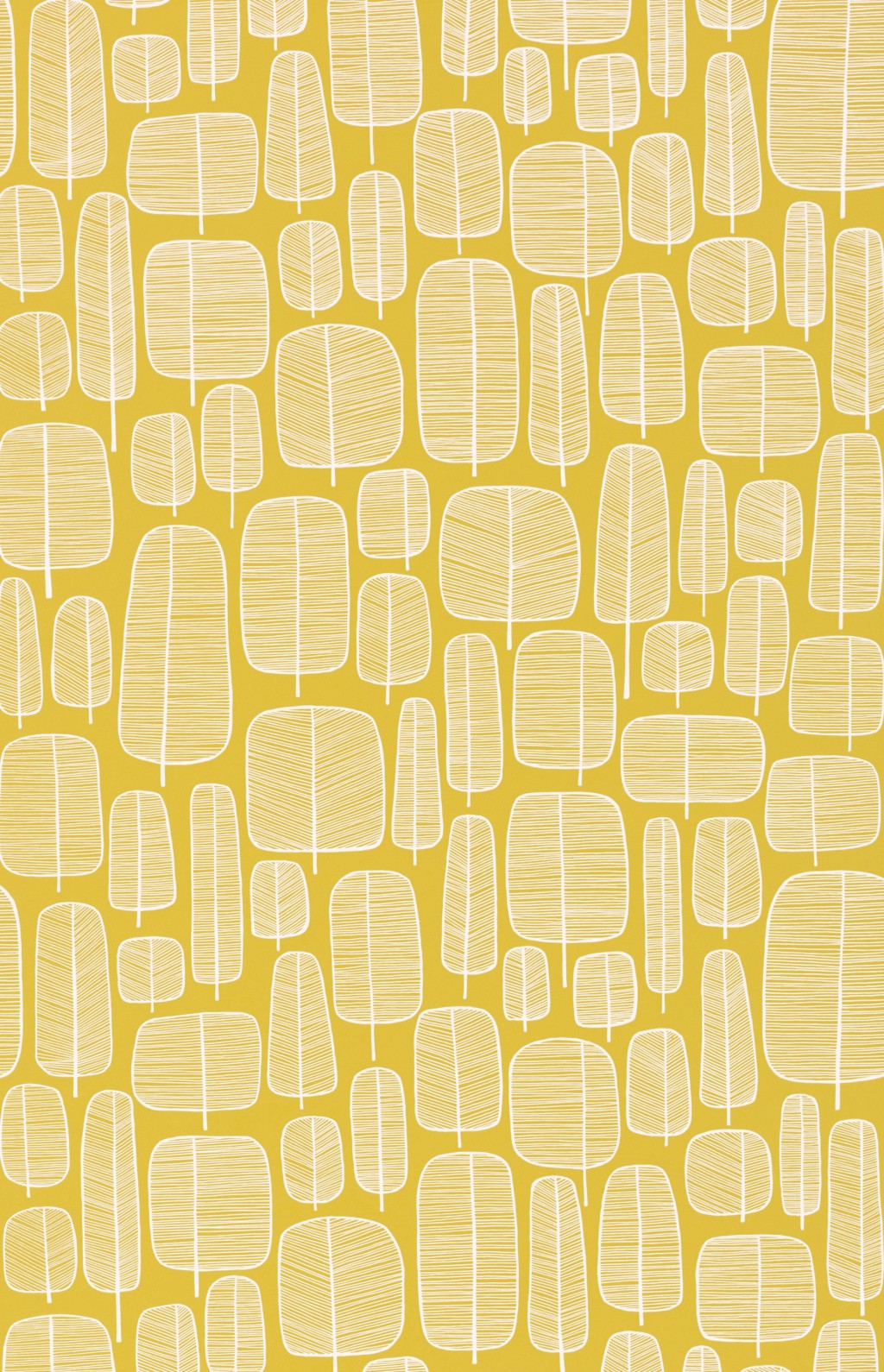 Little Trees Sherbet Wallpaper