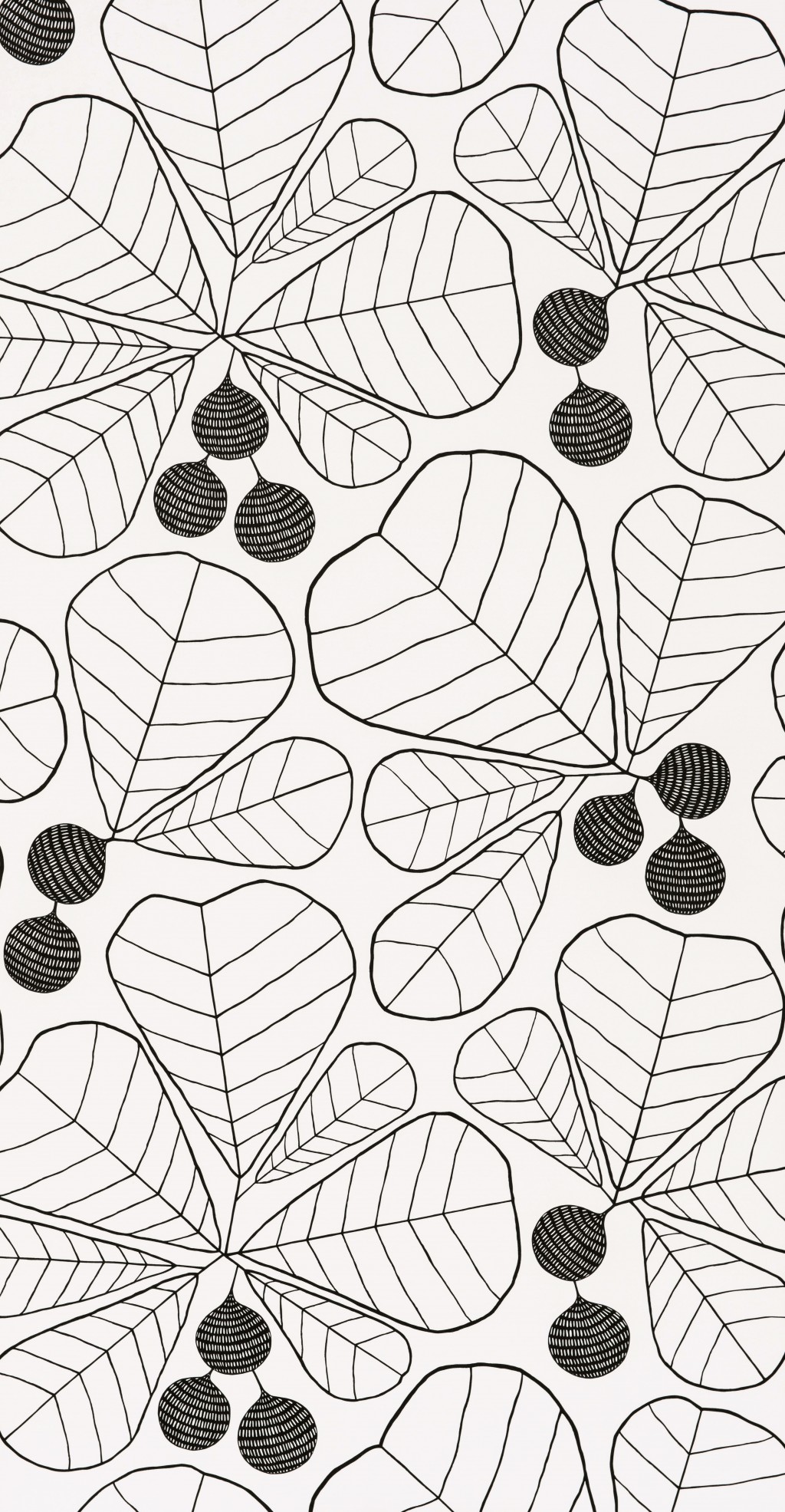 Great Leaf Wallpaper