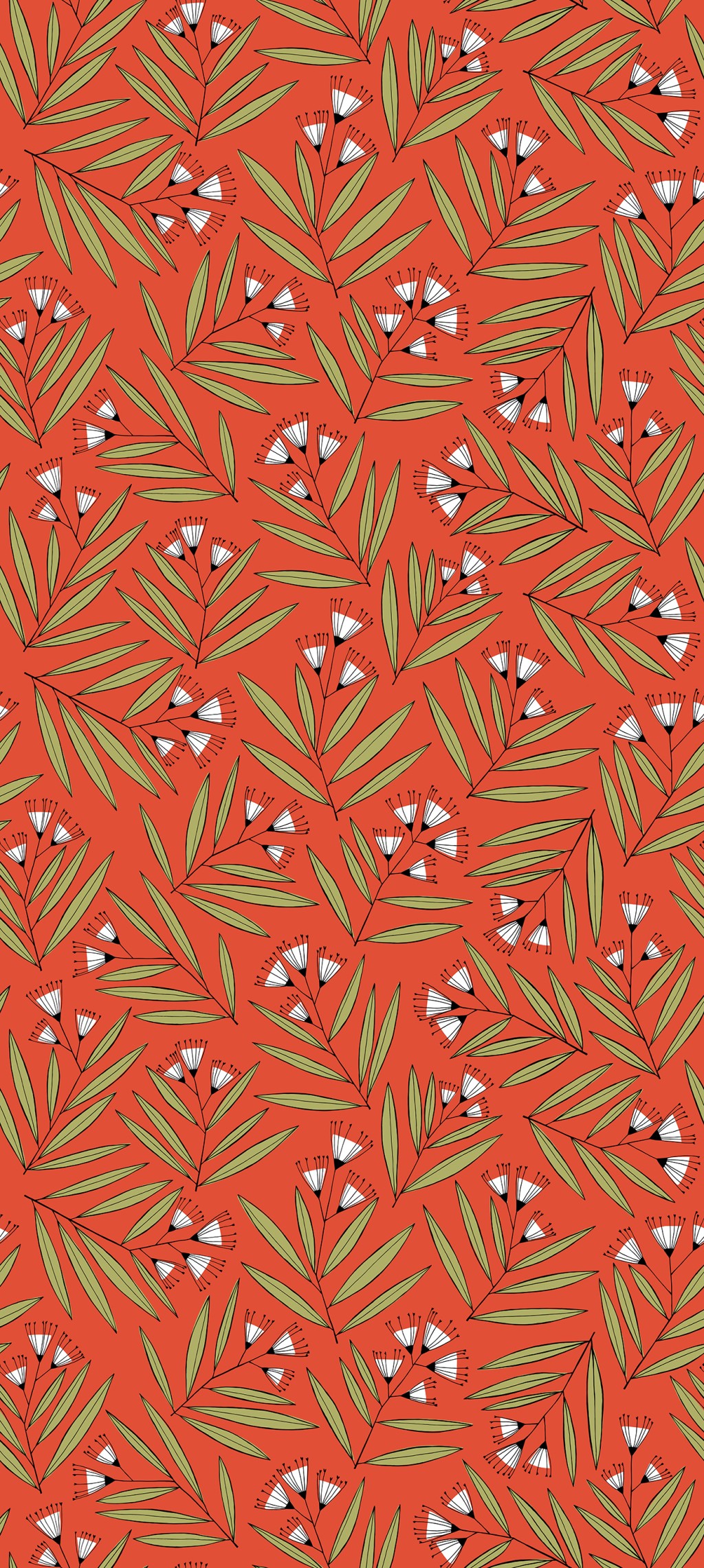 Grand Sprigs: Orange & Olive