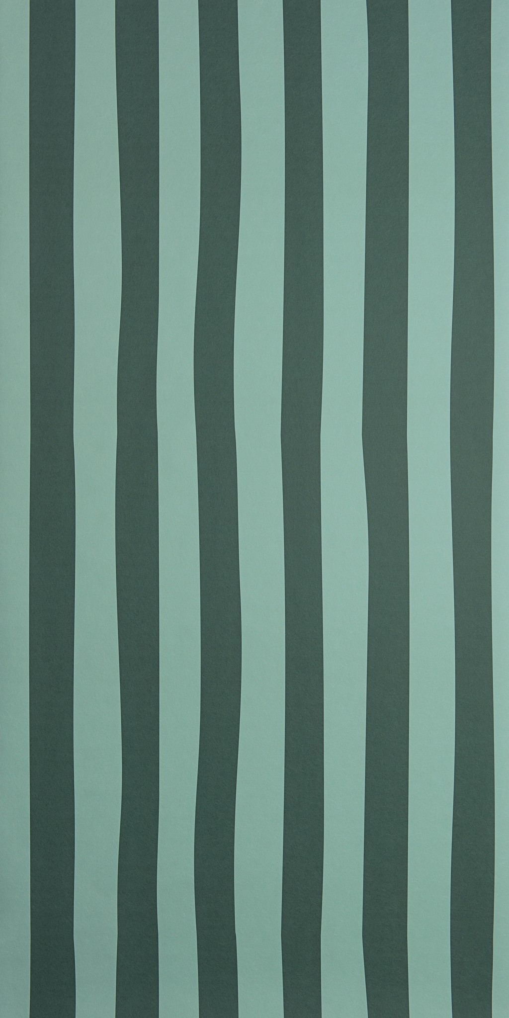 Sample Wallpaper Stripe: Blue & Forest Green