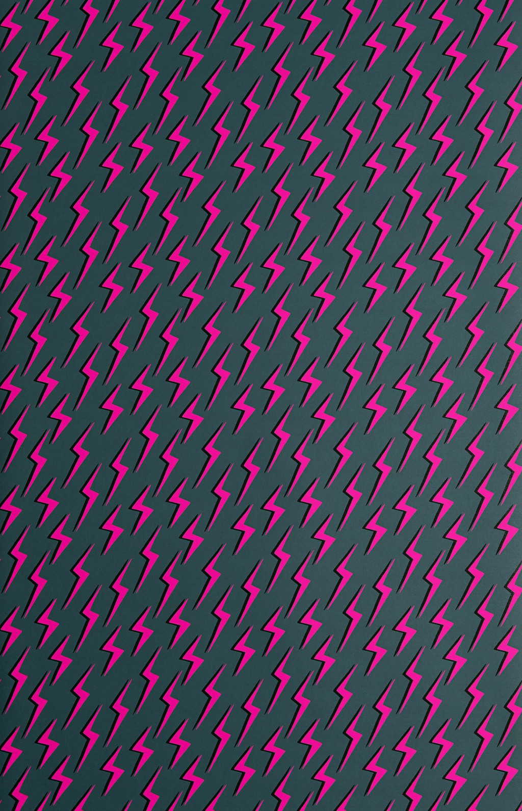 Lightning: Blue & Pink wallpaper