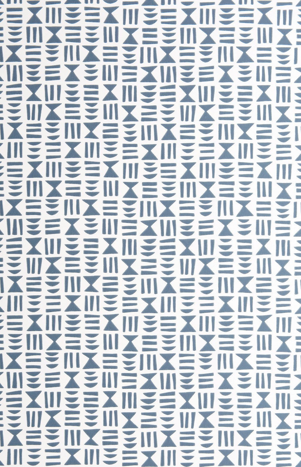 Hieroglyph Denim Wallpaper