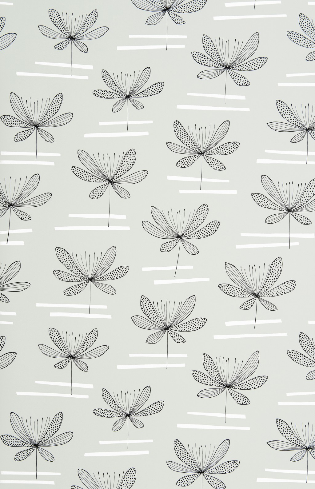 Water Lily Vapour Wallpaper