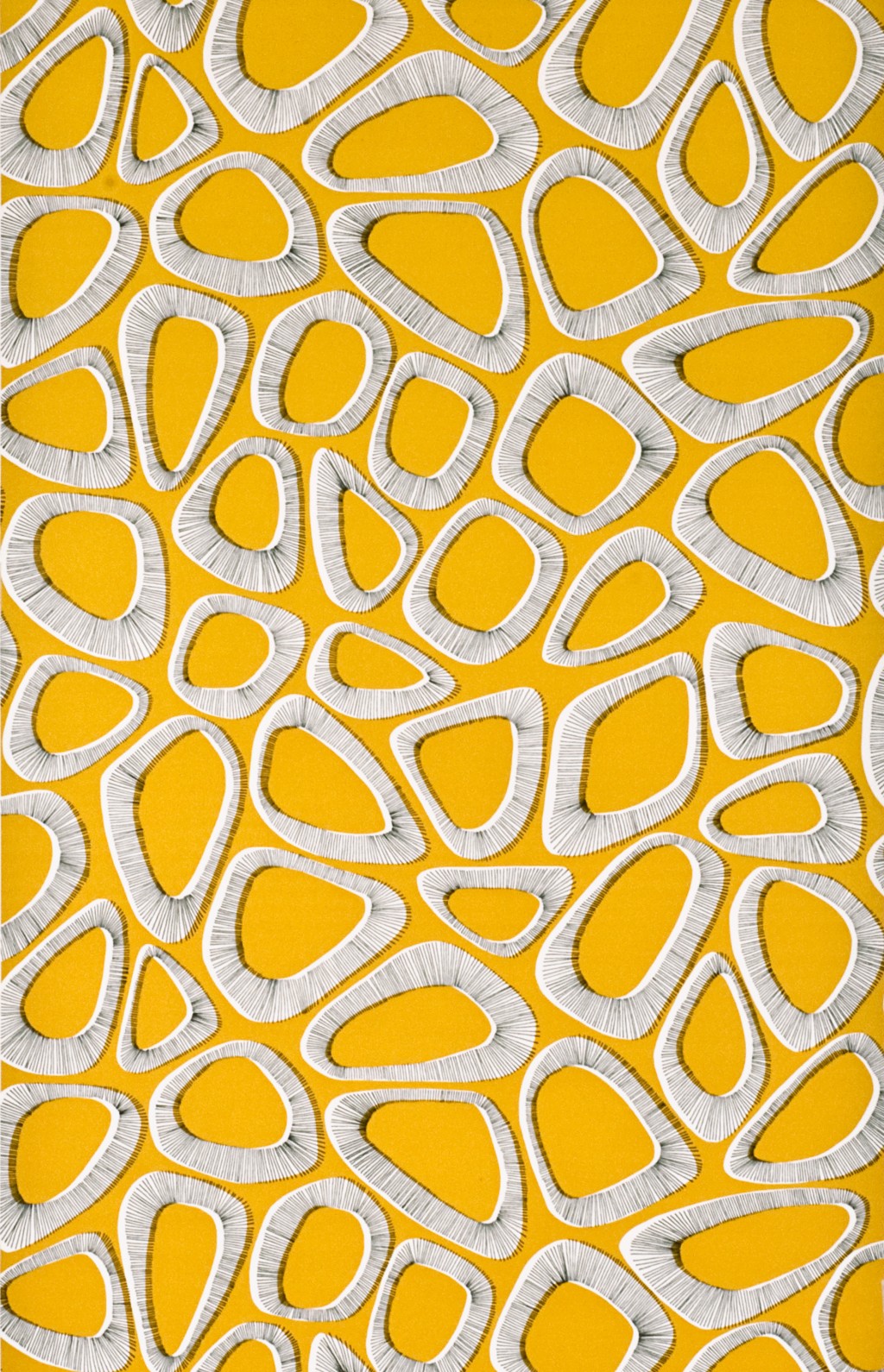 Pebbles Canary Wallpaper