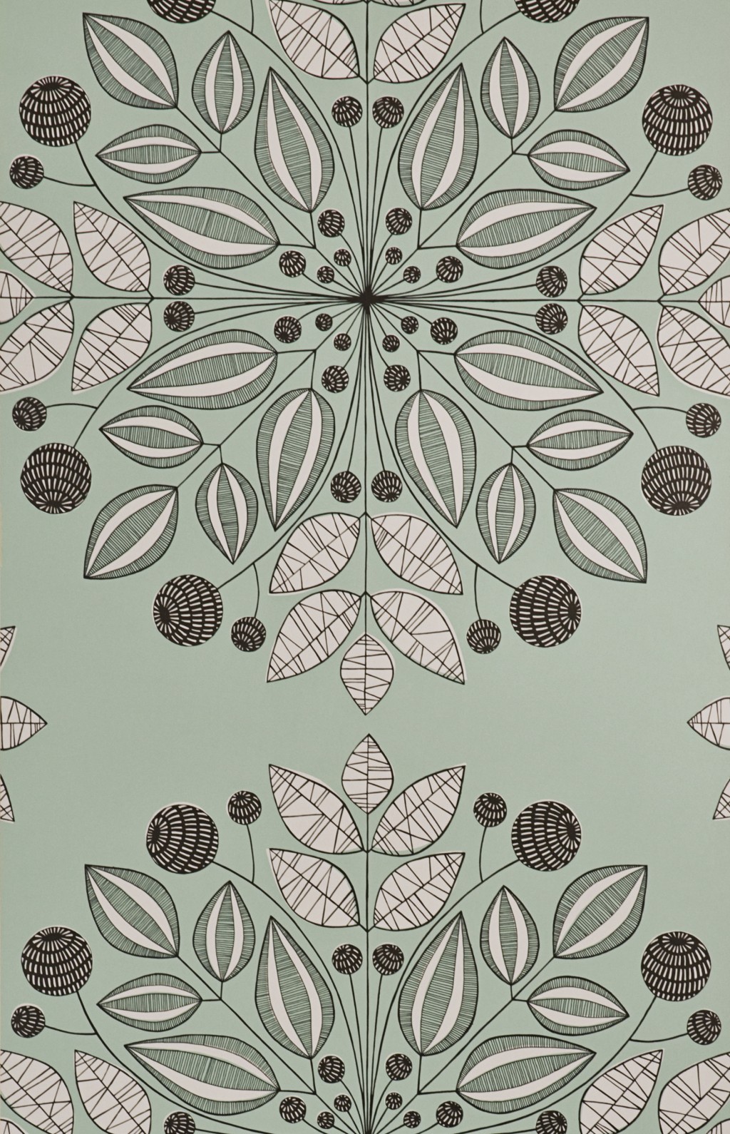 Kaleidoscope Peppermint Wallpaper