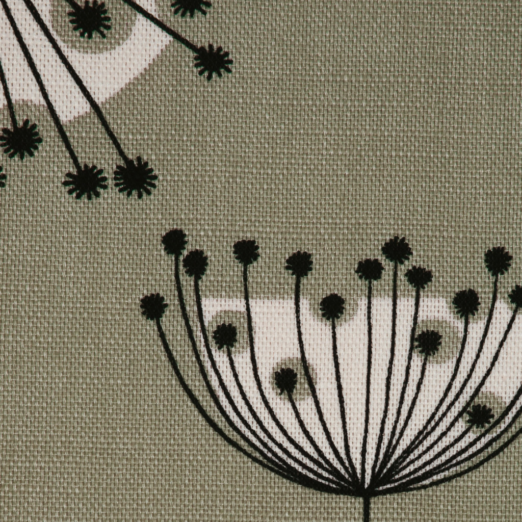 Dandelion Mobile French Grey With White Fabric