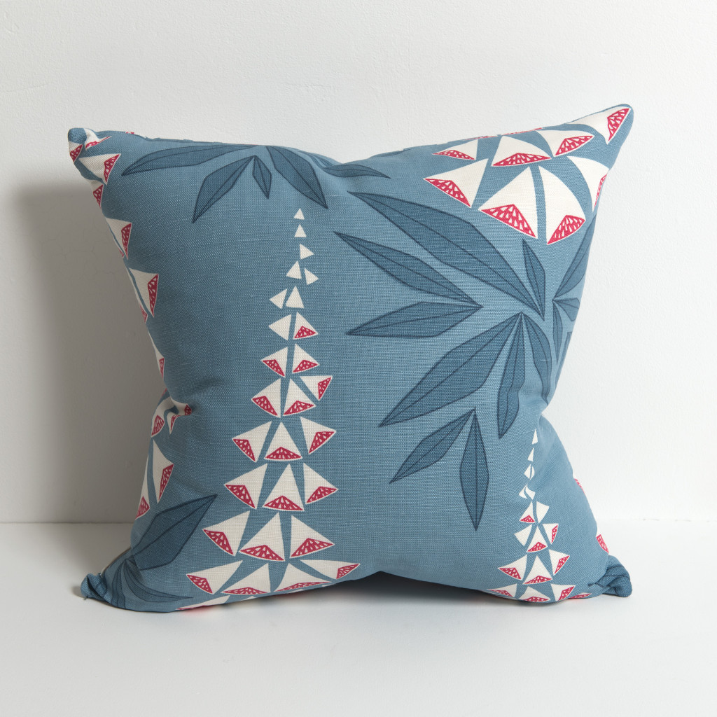 Foxglove Tiki Cushion