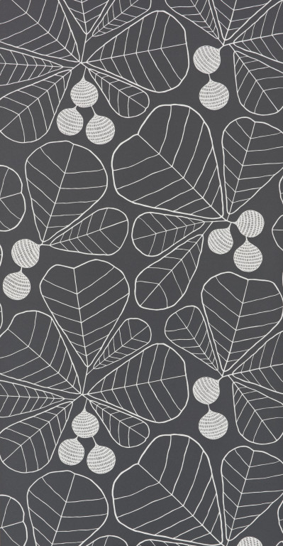 Great Leaf Blackboard Wallpaper