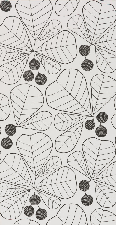 Great Leaf Sketch Wallpaper