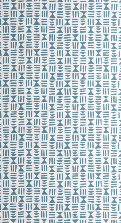 Hieroglyph Denim Wallpaper