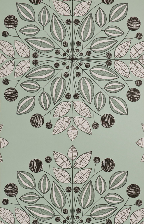 Kaleidoscope Peppermint Wallpaper