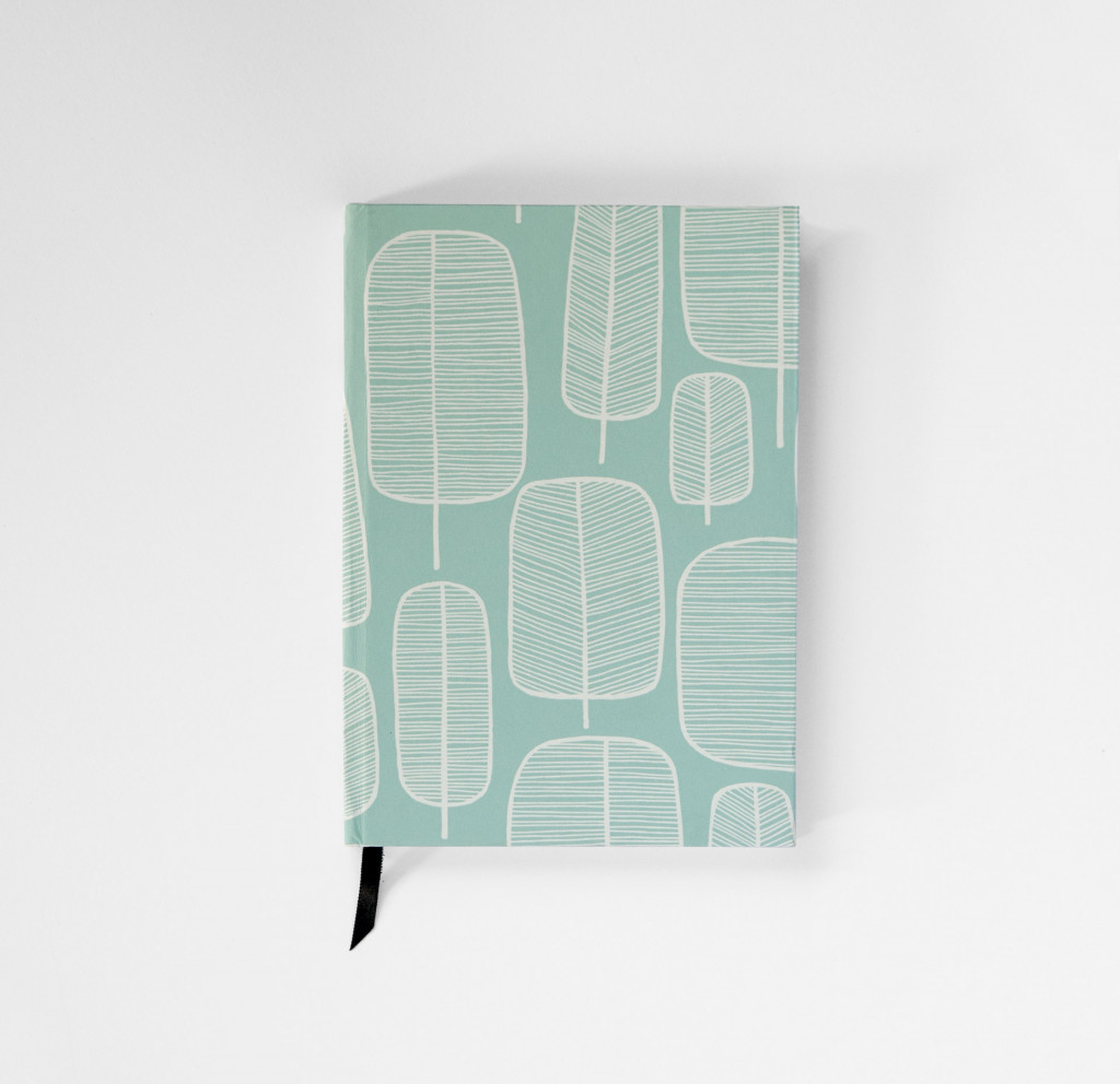 Little Trees Eggshell Blue Notebook