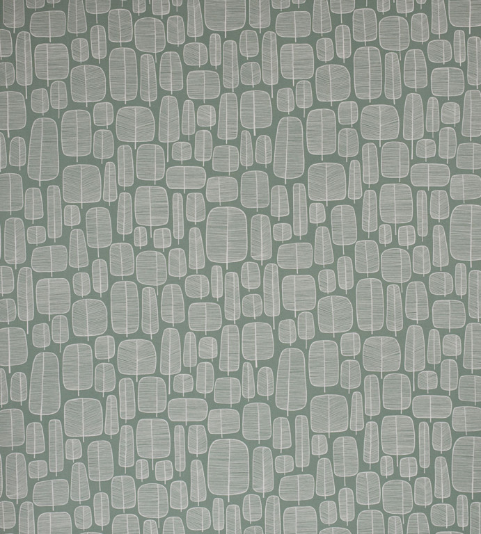 Little Trees English Grey Fabric