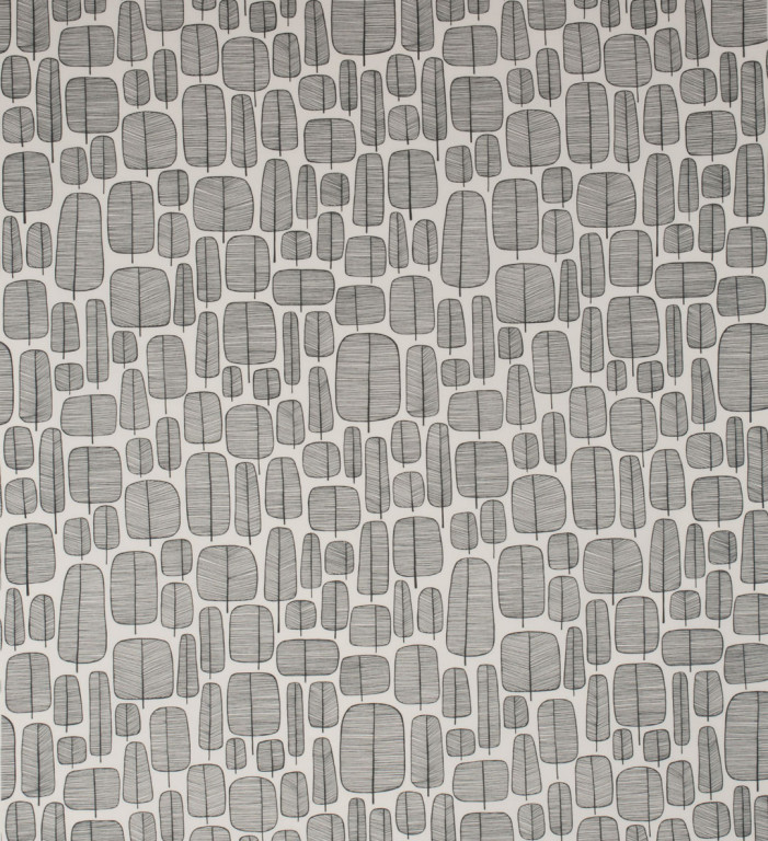 Little Trees Monochrome Fabric