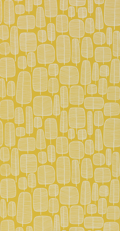 Little Trees Sherbet Wallpaper