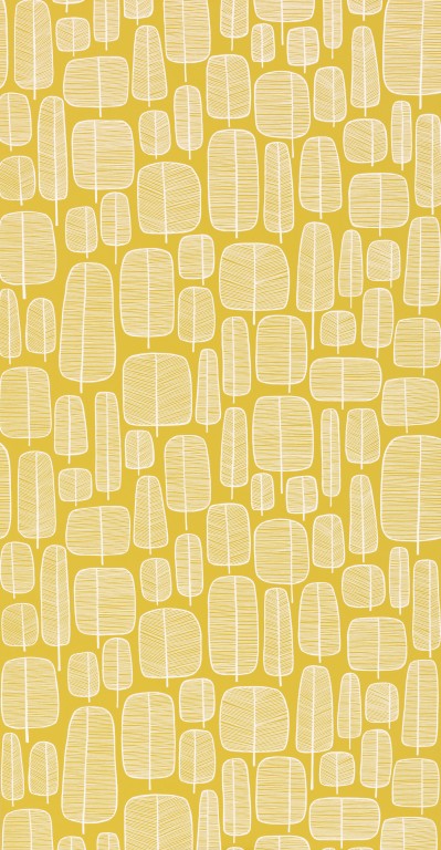 Little Trees Sherbet Wallpaper