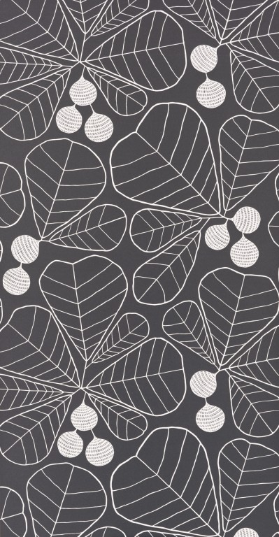 Great Leaf Blackboard Wallpaper