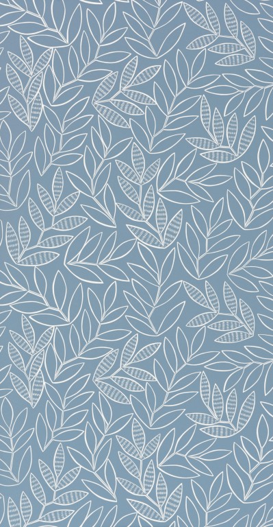 Laurus China Blue Wallpaper