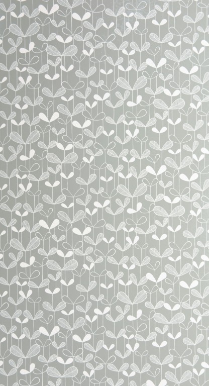 Saplings Silverleaf Wallpaper