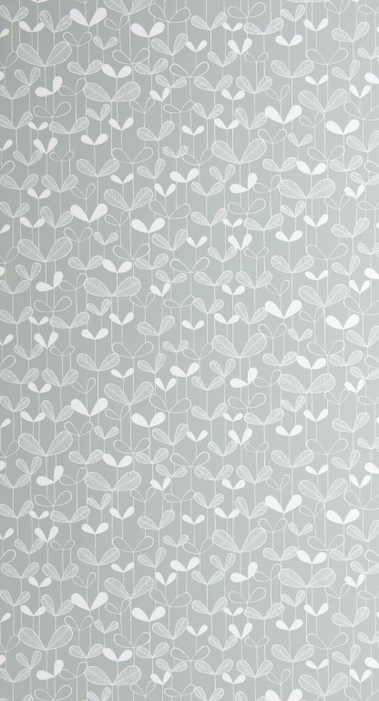 Saplings Silverleaf Wallpaper