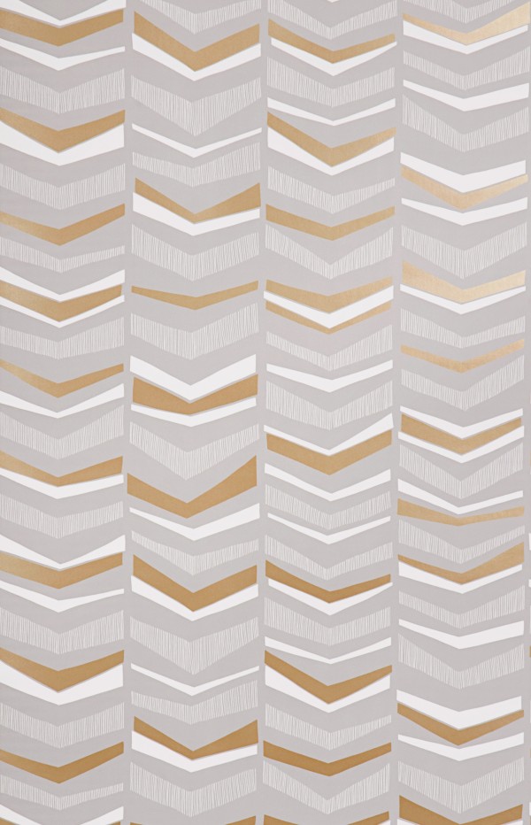 Chevron Humbug Wallpaper