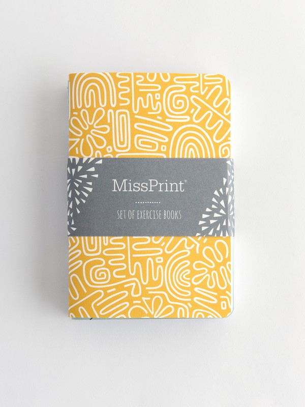 Dandelion, Little Trees & Nazca: Set of Exercise Books