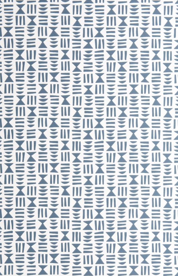 Hieroglyph Denim Wallpaper