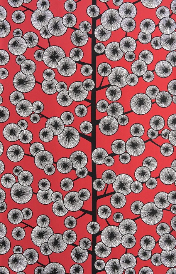 COTTON TREE Snapdragon Red Wallpaper