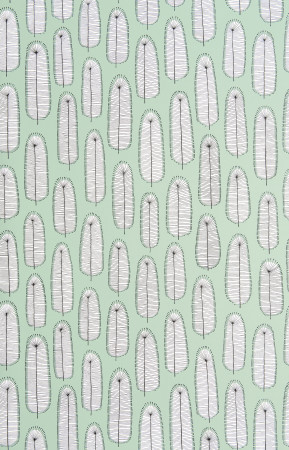 Sample Wallpaper Bloom Blossom:Sea Green