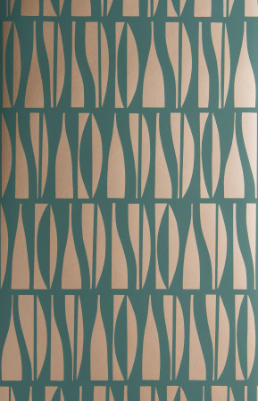 Sample Wallpaper Bottles:Hunter Green