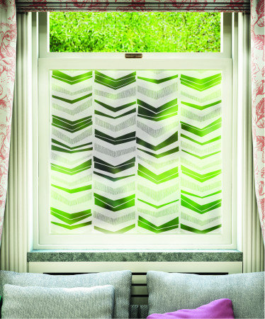 Sample Film Chevron:Clear on Frost