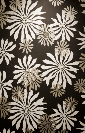 Sample Wallpaper Fleur:Black