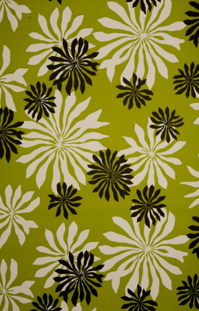 Sample Wallpaper Fleur:Lime