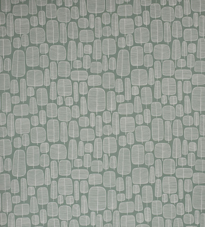 Sample Fabric Little Trees:English Grey