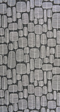 Sample Wallpaper Little Trees:Charcoal