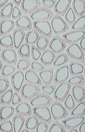 Sample Wallpaper Pebbles:Seaside Blue