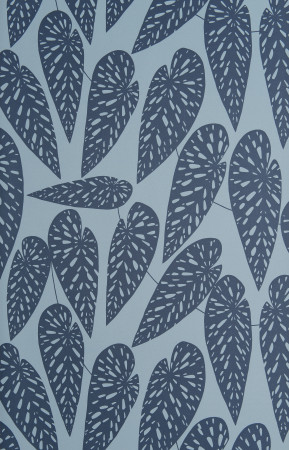 Sample Wallpaper Tropics:Blue Leaf