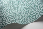 Coral Teal Detail