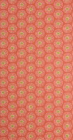 Star: Orange/Red & Olive Wallpaper
