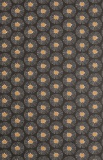 Star: Soft Black & Mustard Wallpaper