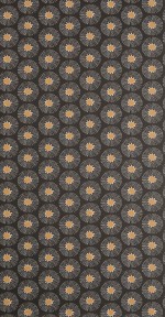 Star: Soft Black & Mustard Wallpaper