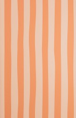 Stripe: Stone & Peach Wallpaper