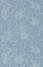 Laurus China Blue Wallpaper