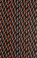 Lightning: Black & Orange Wallpaper