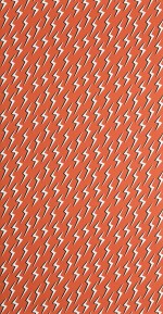 Lightning: Orange, White & Black Wallpaper