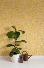 Little Trees Yellow Wallpaper Lifestyle