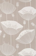 Poppy Mushroom Wallpaper